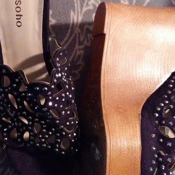 Zigi Soho Brown Wedge Heels Loraine 9 - Picture 6 of 6